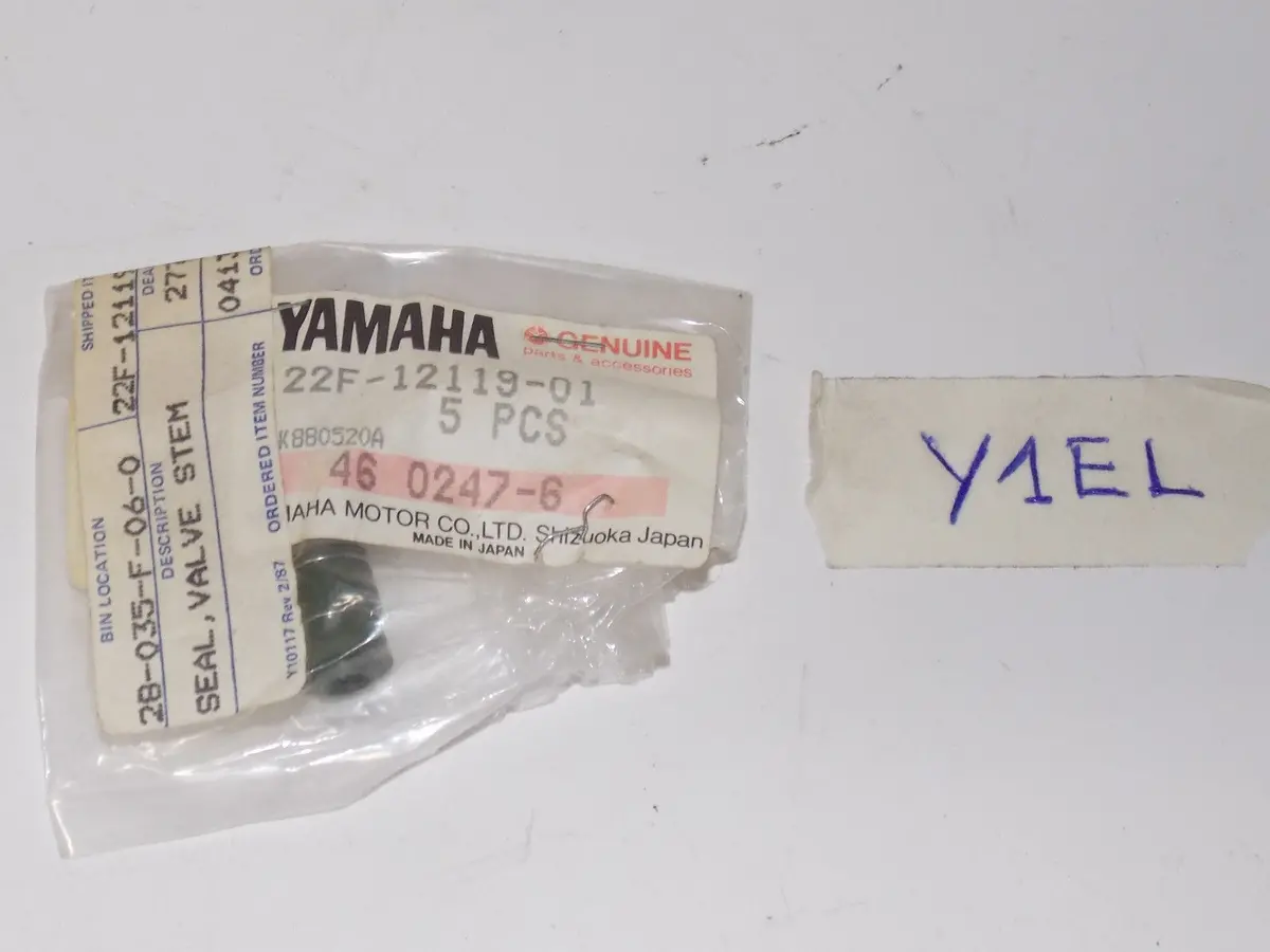 Nos Yamaha Seal Valve 1985-2008 Badger Route 66 Virago V Star 250 22F-12119-01 1