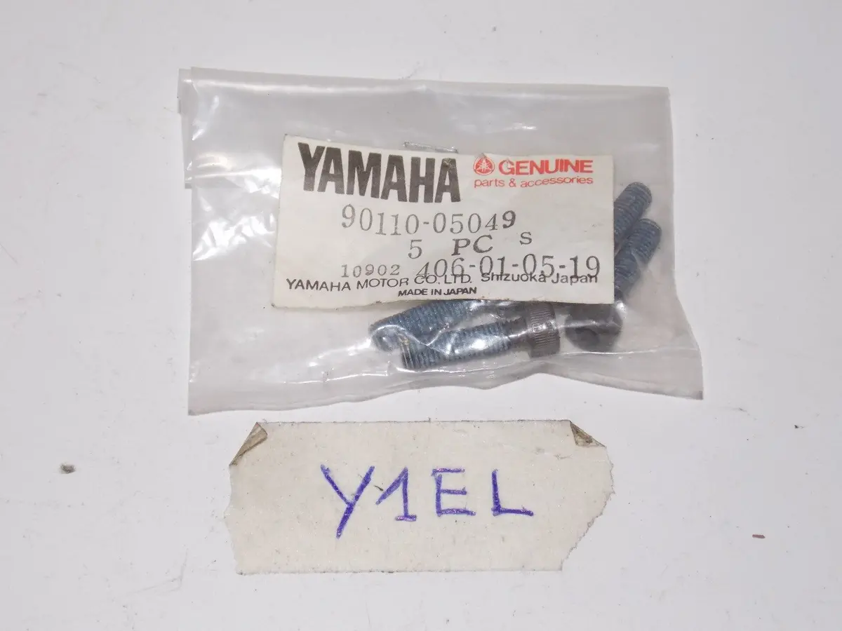 Nos Yamaha Hex Skt Head Bolt 1982 90110-05049 Sr 540F 1