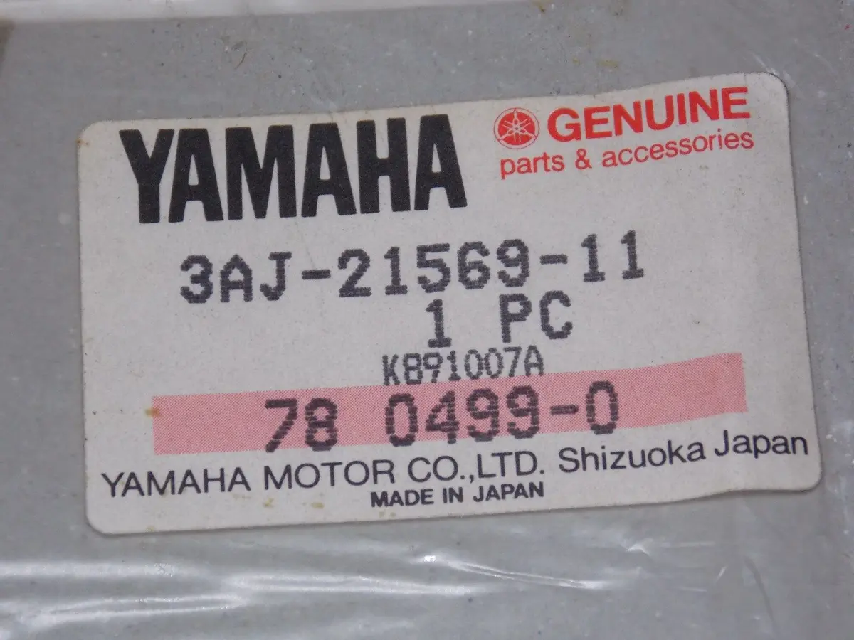 Nos Yamaha 1990 Xt600z Emblem Decal Sticker Graphic Mark  3Aj-21569-11 1