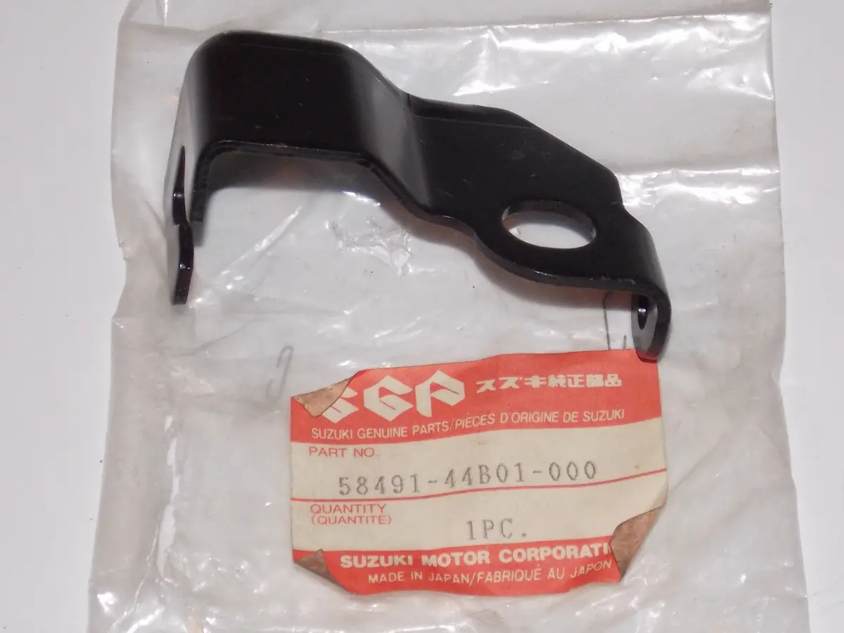 Nos Oem Suzuki 1989 1990 Dr800 Choke Cable Holder Bracket Mount 58491-44B01 1