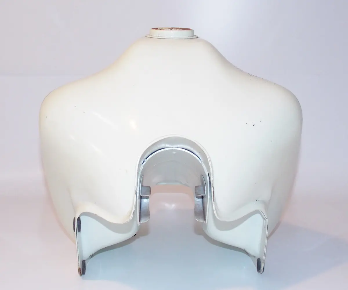 1980'S Cagiva Aletta Rossa Elefant 125 Fuel Tank Gas Petrol White Ducati Italy 2