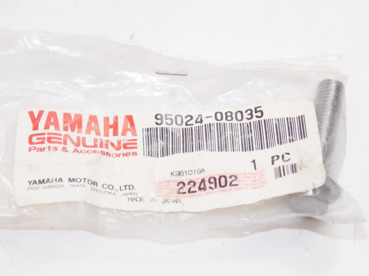 Nos Yamaha 1995-2013 Flange Bolt Sxt1800 Rm1800 Xv1100 Ttr125  95024-08035 1
