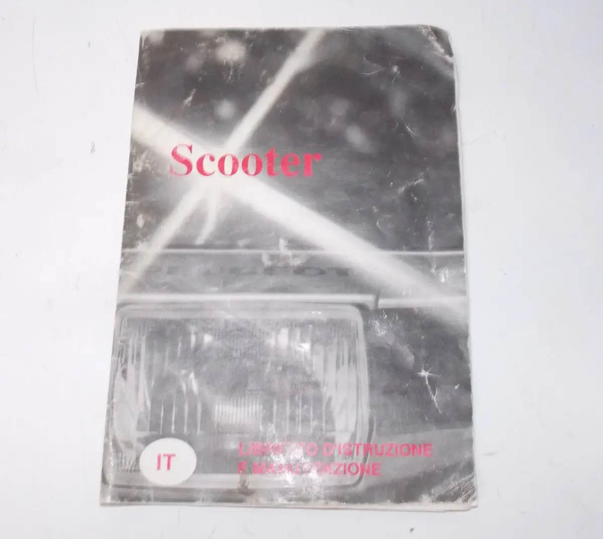 1990'S Peugeot Scooter Owner Manual Book Booklet In Italian 1