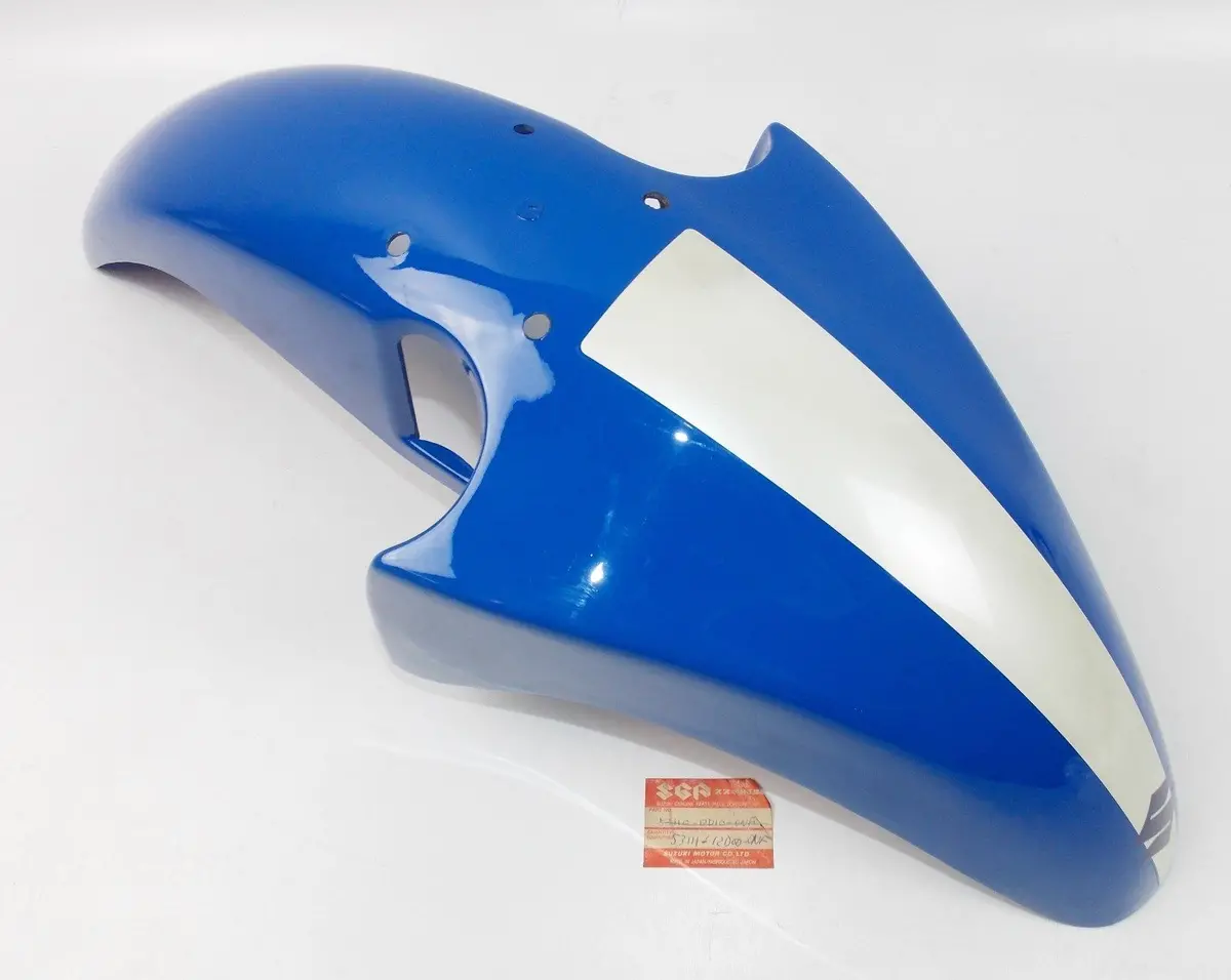 Nos Suzuki 1993 1994 1995 Blue Front Fender Dr650  53111-12D00-0Nf 1