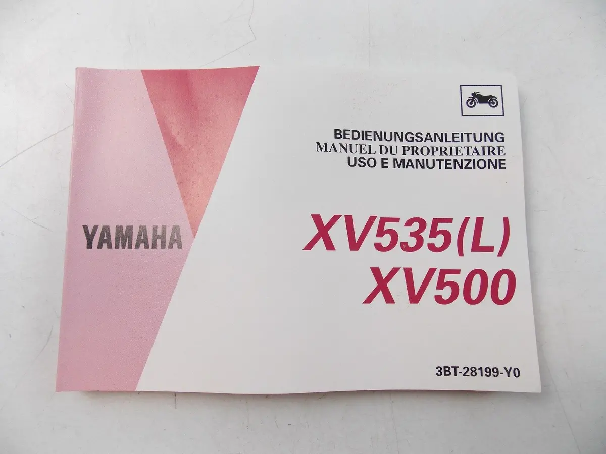 New Yamaha  1992 Yamaha Use Maintenance Manual Book Xv535l Xb500 3Bt-28199-Y0 1