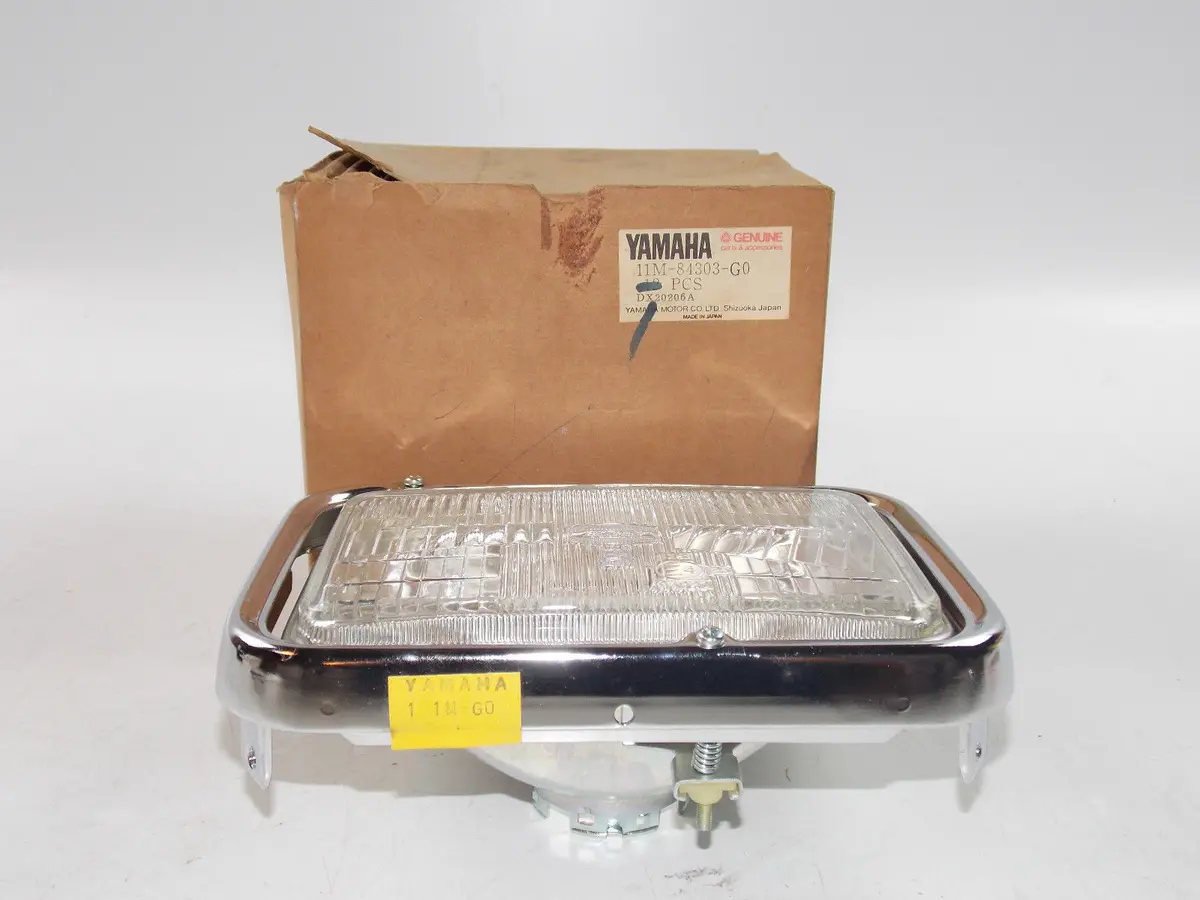 Nos Yamaha 1981 1982 1983 1984 Xj750 Headlight Lens Assembly 11M-84303-G0 1