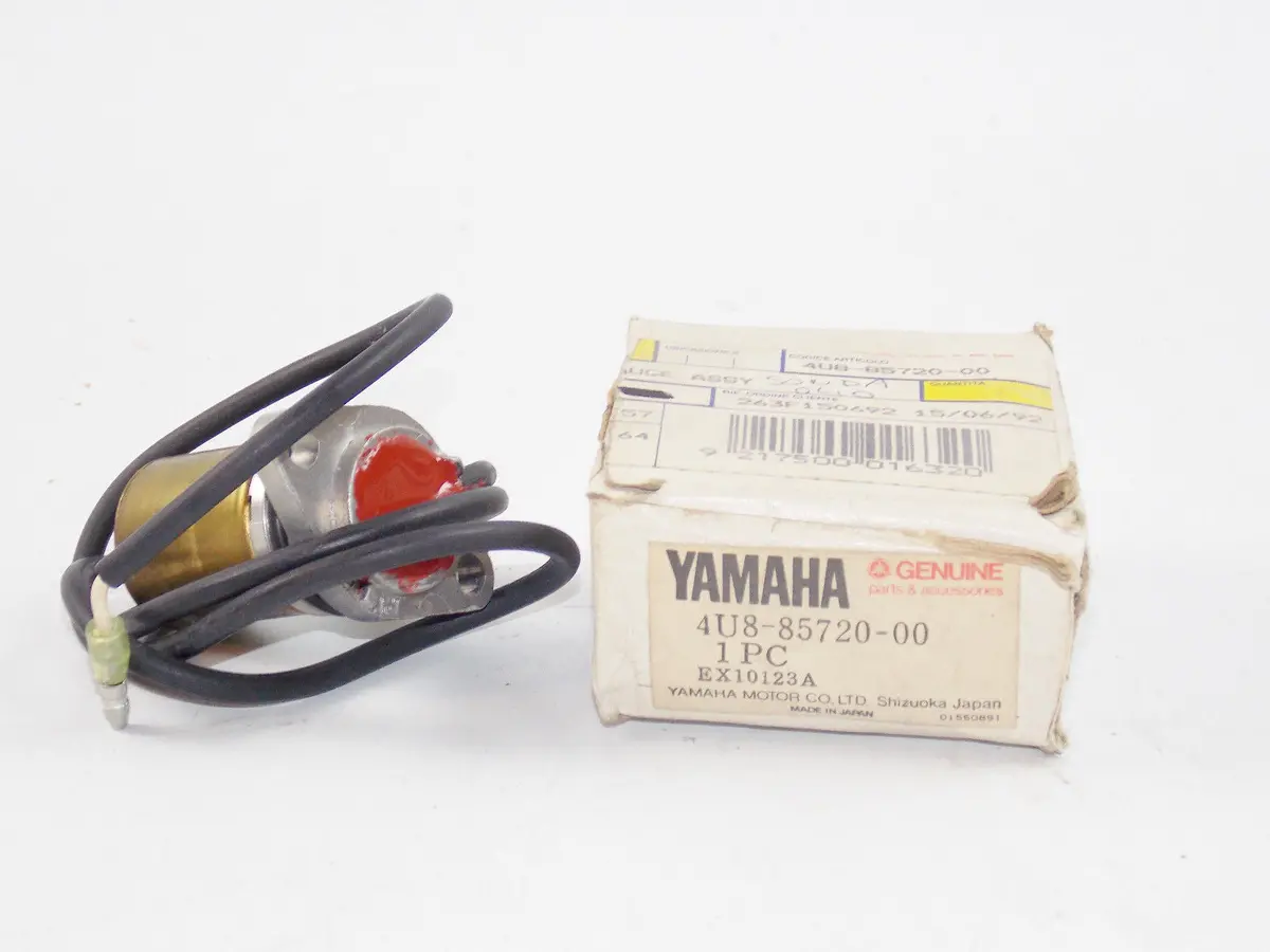 Nos Yamaha 1981 1991 Xc180 Riva Xj550 Fz600 Radian Oil Level Gage Assy 4U8-85720 1