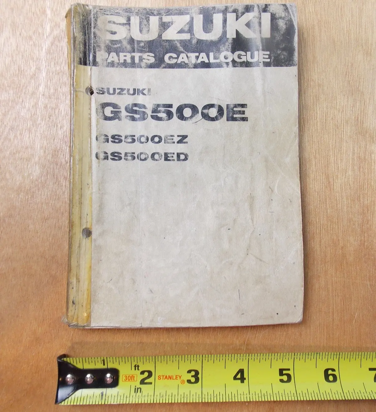 Used Suzuki 1982  Parts Catalogue Book Gs500e/Ez/Ed  99000-94743 1
