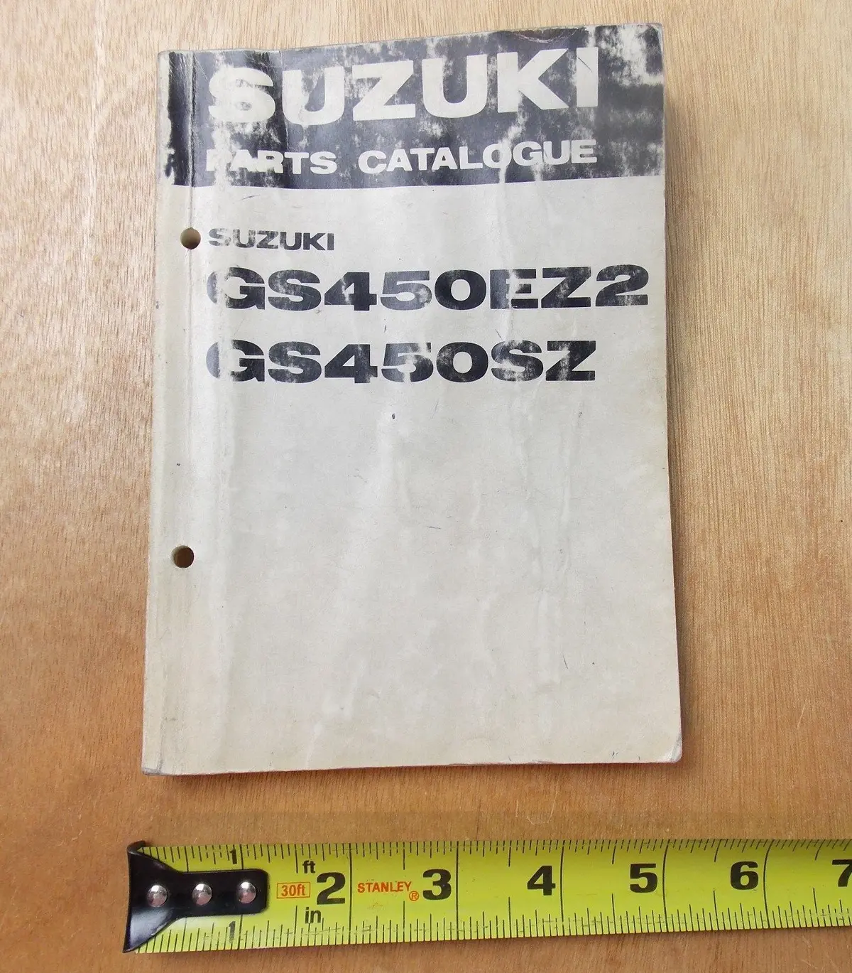 Used Suzuki 1982  Parts Catalogue Book Gs450ez2/Sz  99000-94885 1