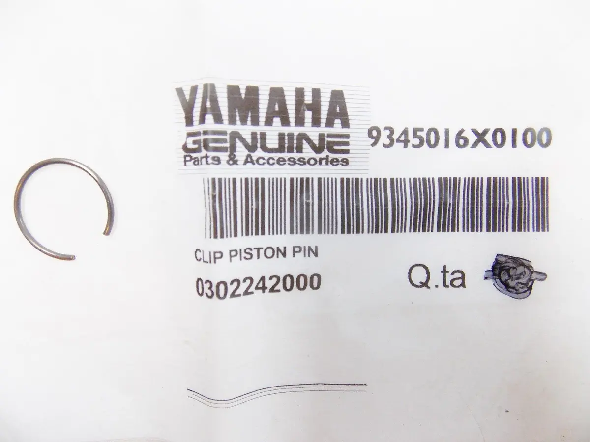 Nos Yamaha 2001 2002 2003  Inner Circlip Xn150 Xq125/150 Yp125 93450-16X01-00 1