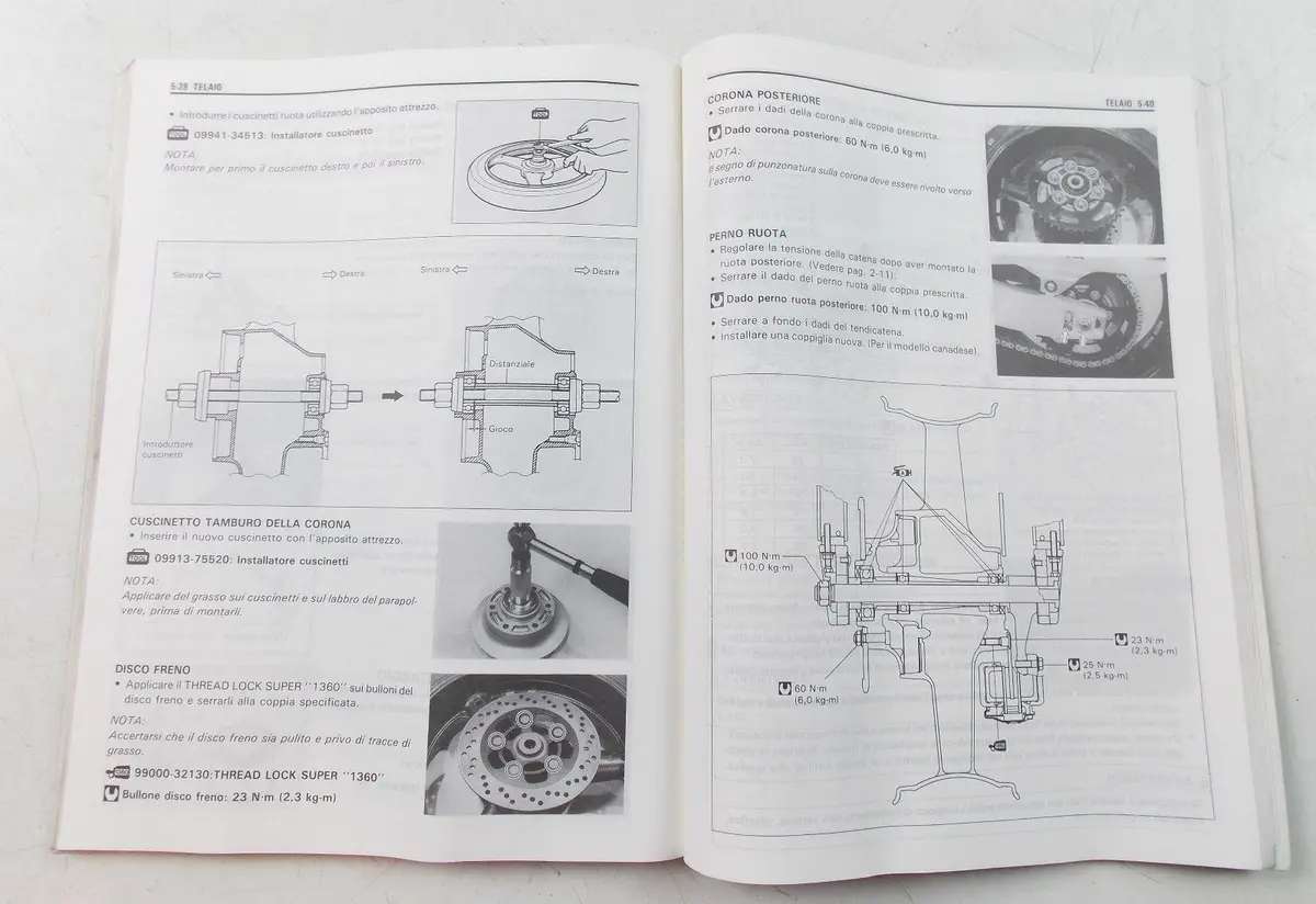 Nos Suzuki March 1996 Service Manual Book Gsf1200/S 99500-39130-01B 2