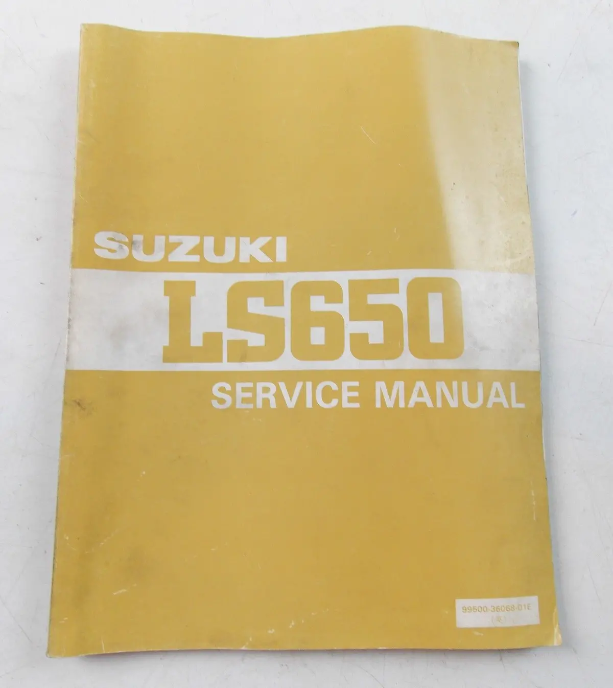 Nos Suzuki February 1986 Service Manual Ls650 99500-36068-01E 1
