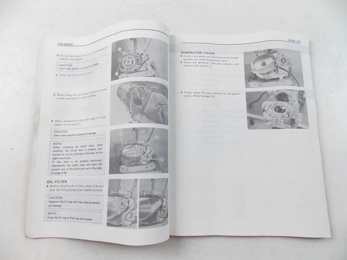 Nos Suzuki February 1986 Service Manual Ls650 99500-36068-01E 2