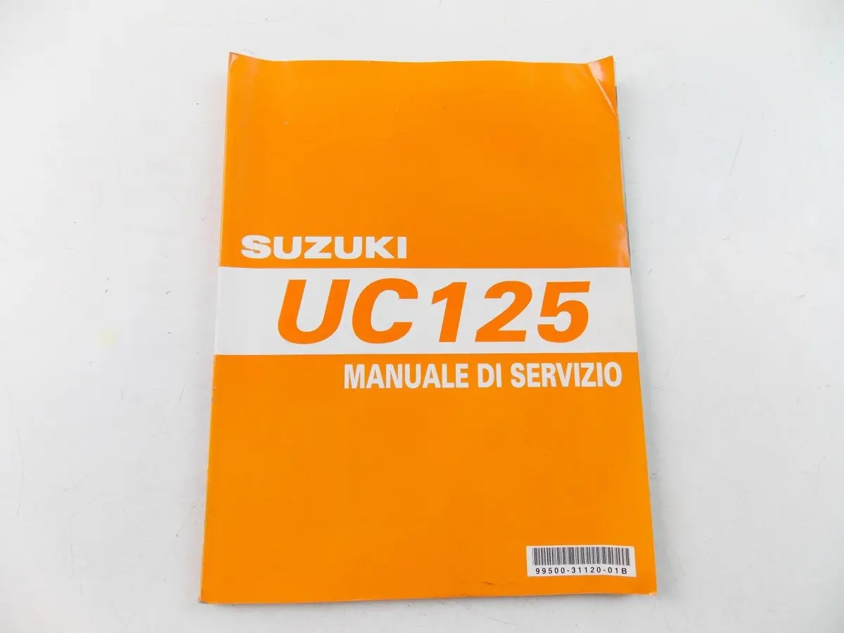 Nos Suzuki December 1998 Service Manual Uc125 99500-31120-01B 1