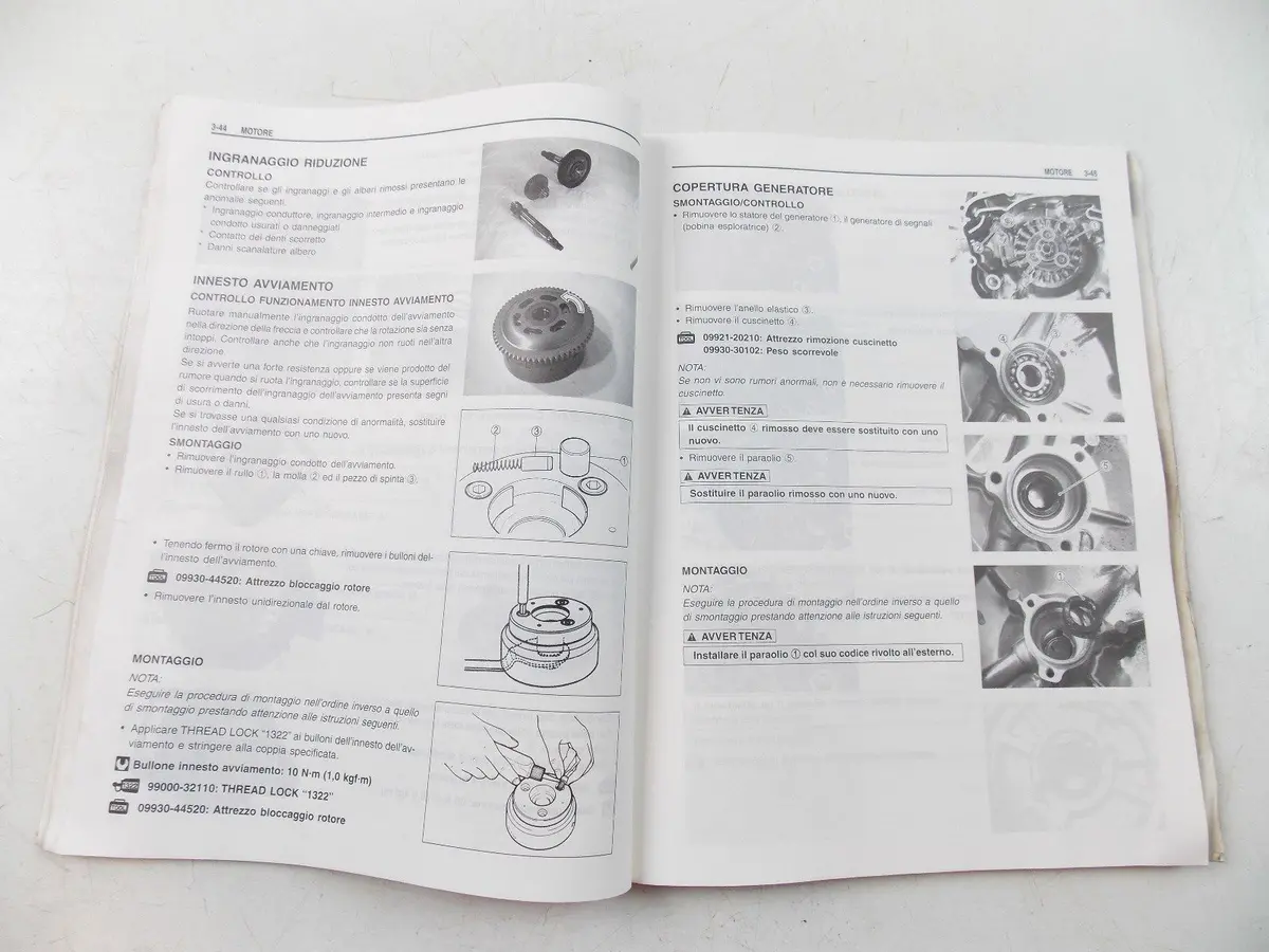 Nos Suzuki December 1998 Service Manual Uc125 99500-31120-01B 2