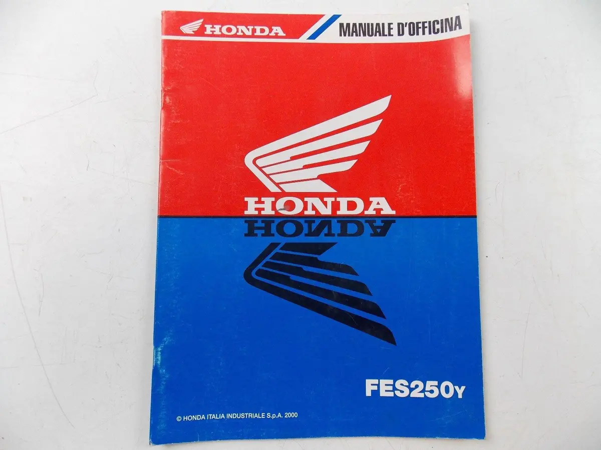 Nos Honda 2000 Shop Manual  Book Fes250y 1