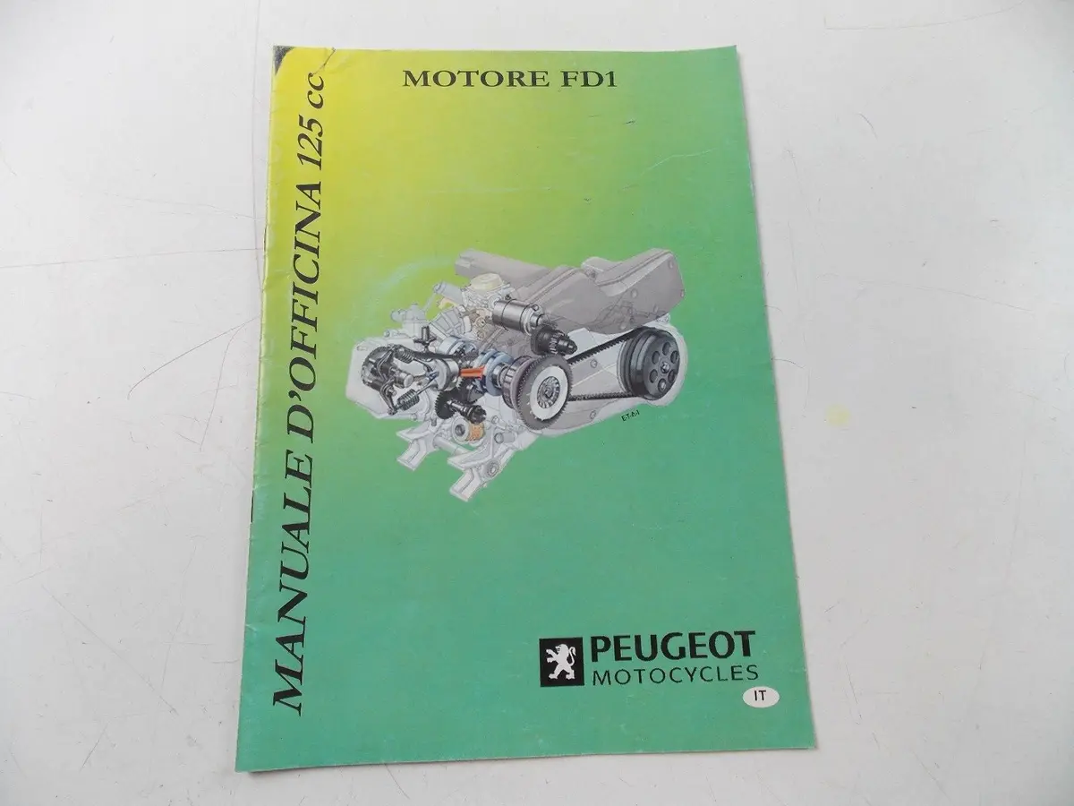 Nos Peugeot Engine Fd1 125Cc Workshop Manual 1