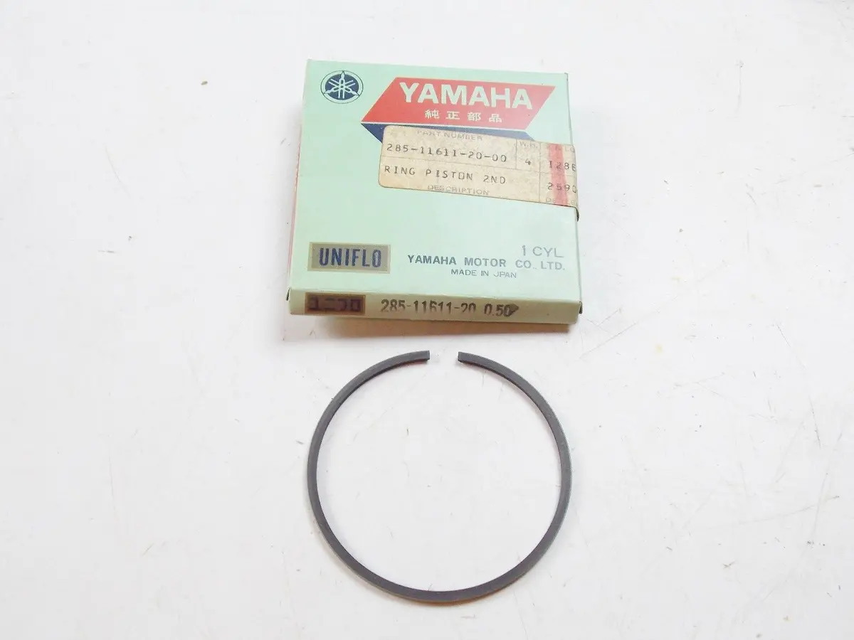 Nos Yamaha  1969 1970 1971 Piston Ring 2Nd O/S 0.50 Dt1  285-11611-20 1