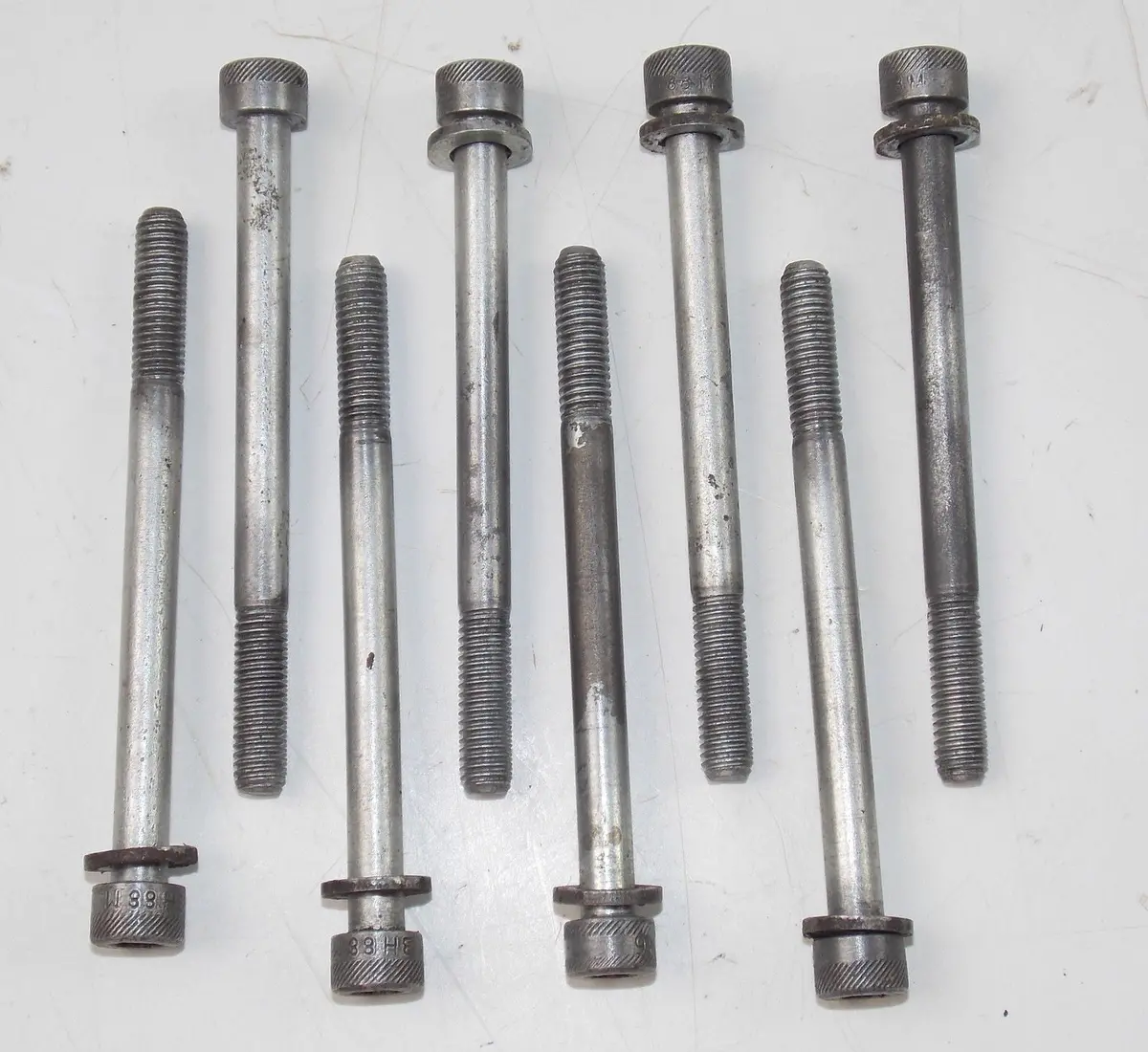 8 Husqvarna 1976-1977 Wr Cr 360 Allen Screw Bolts Center Case 8X75mm 1