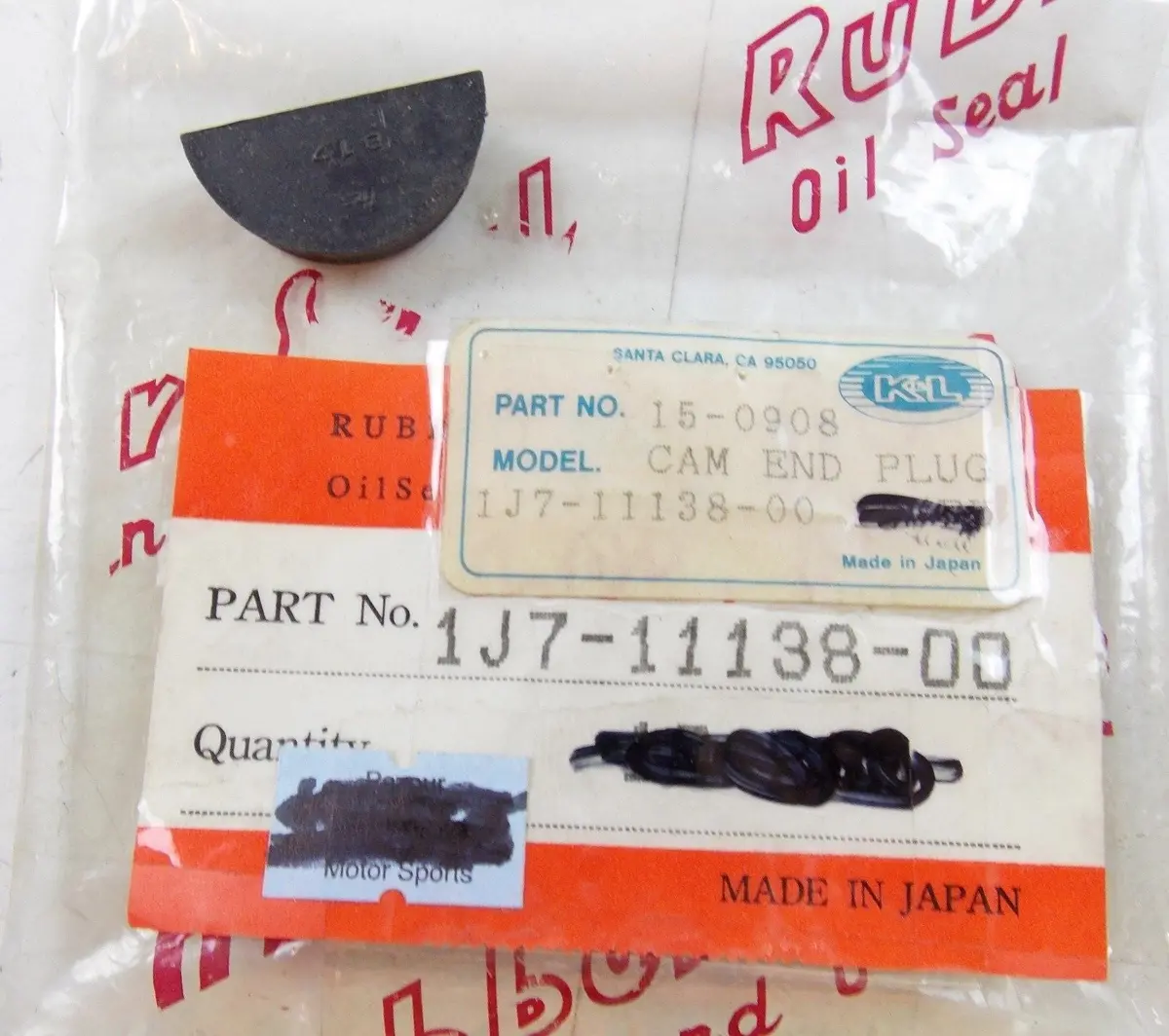 Nos Yamaha 1974-1983 Plug Dt125 Xs750/1100/850 Xj650 1J7-11138-00 1