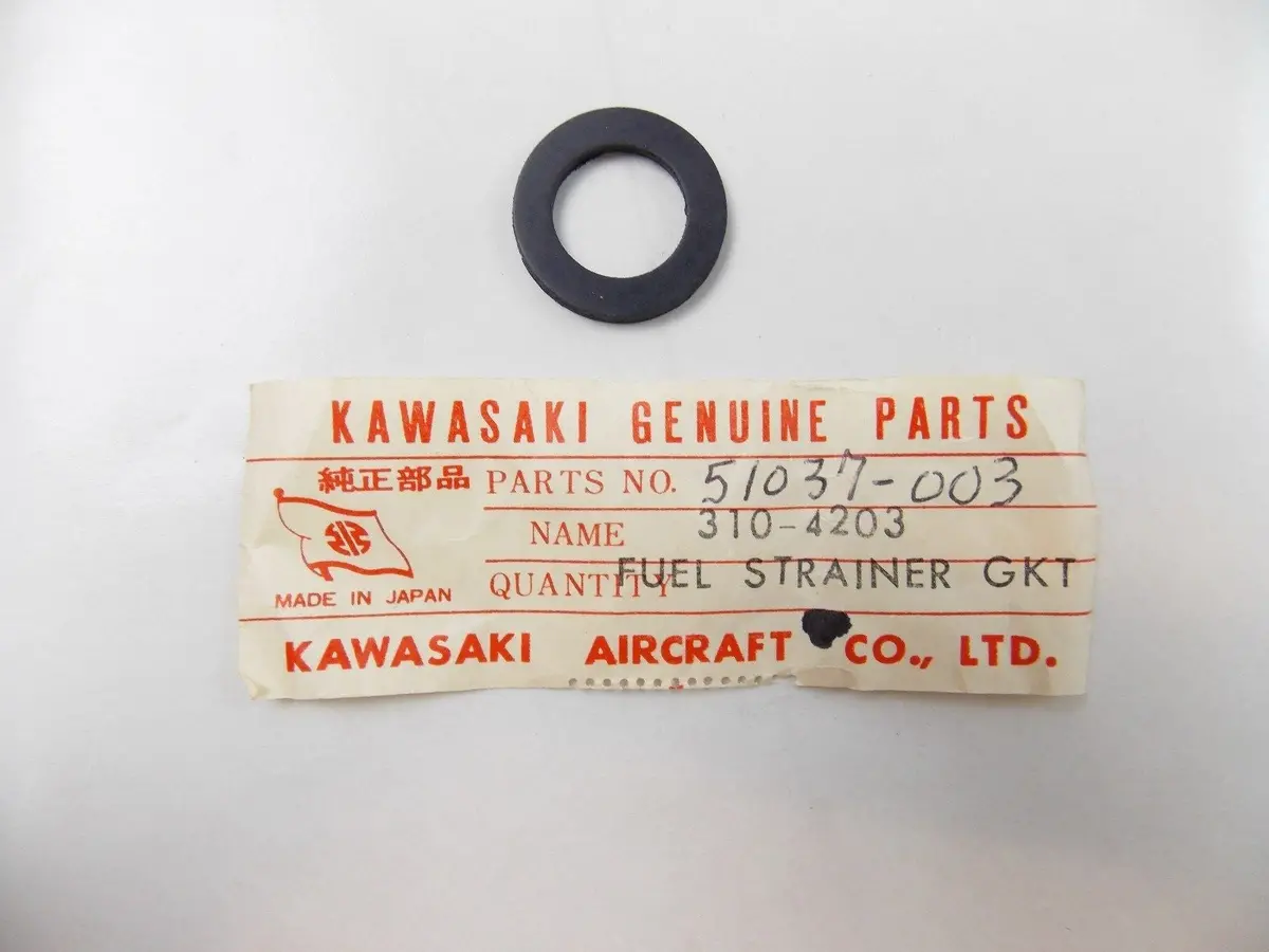 Nos Kawasaki 1965-1969 Fuel Cup Gasket C2 C3 G3   51037-003 1