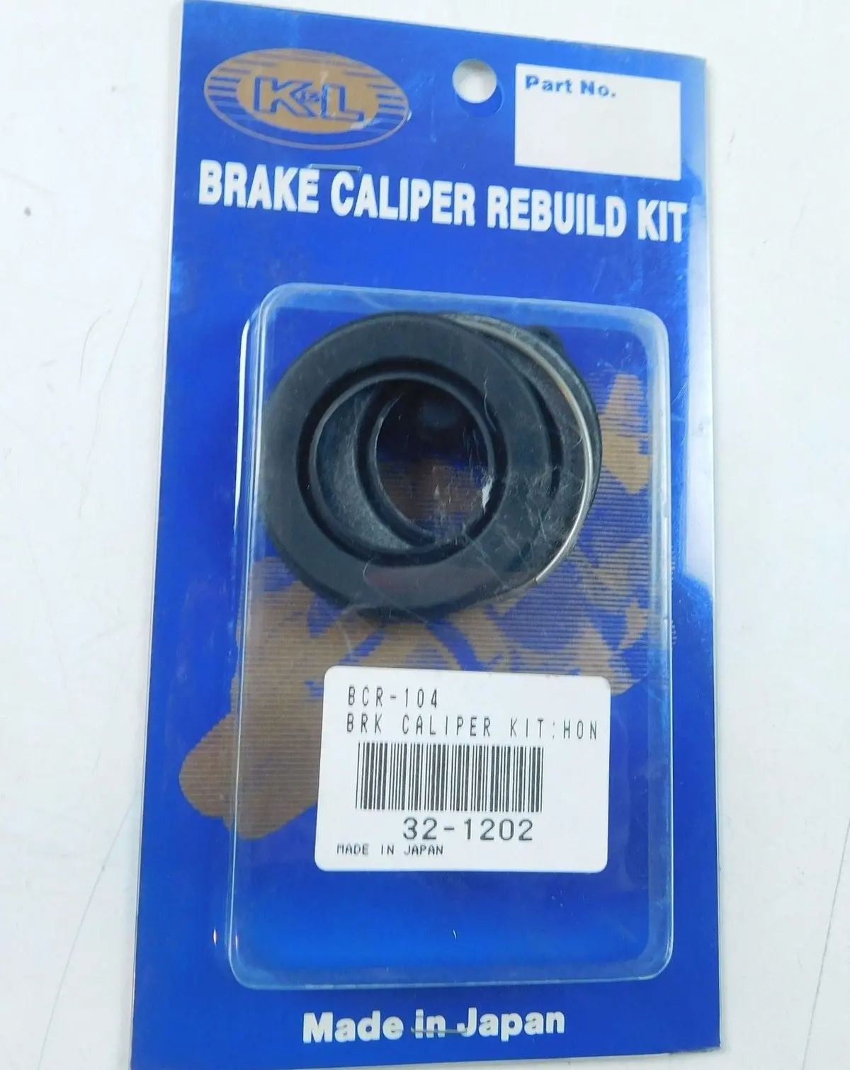 32-1202 K&L Supply Rear Brake Caliper Rebuild Repair Kit For Honda Goldwing 1