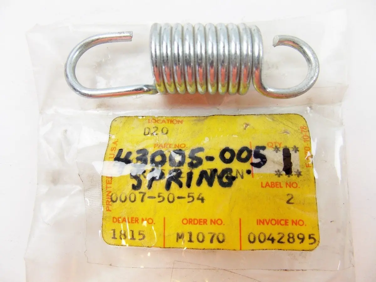 Nos Kawasaki 1967-1977 Brake Pedal Spring C2 F3 G3 Kh100 43005-005 1