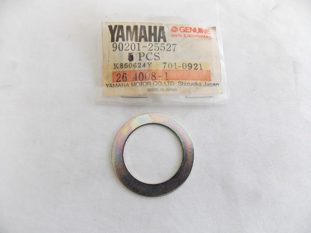 Nos Yamaha 1975-2016 Washer Plate Gpx338 Srx440 Vx600 Ex340 Fx10 90201-25527 1