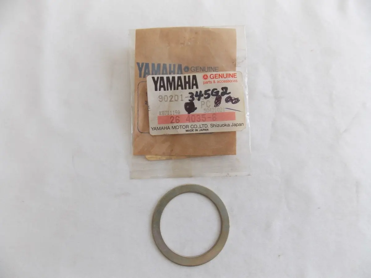 Nos Yamaha 1984-2013 Plate Washer Vt60 Pz489 Vx600 Vmx540 90201-345G2 1