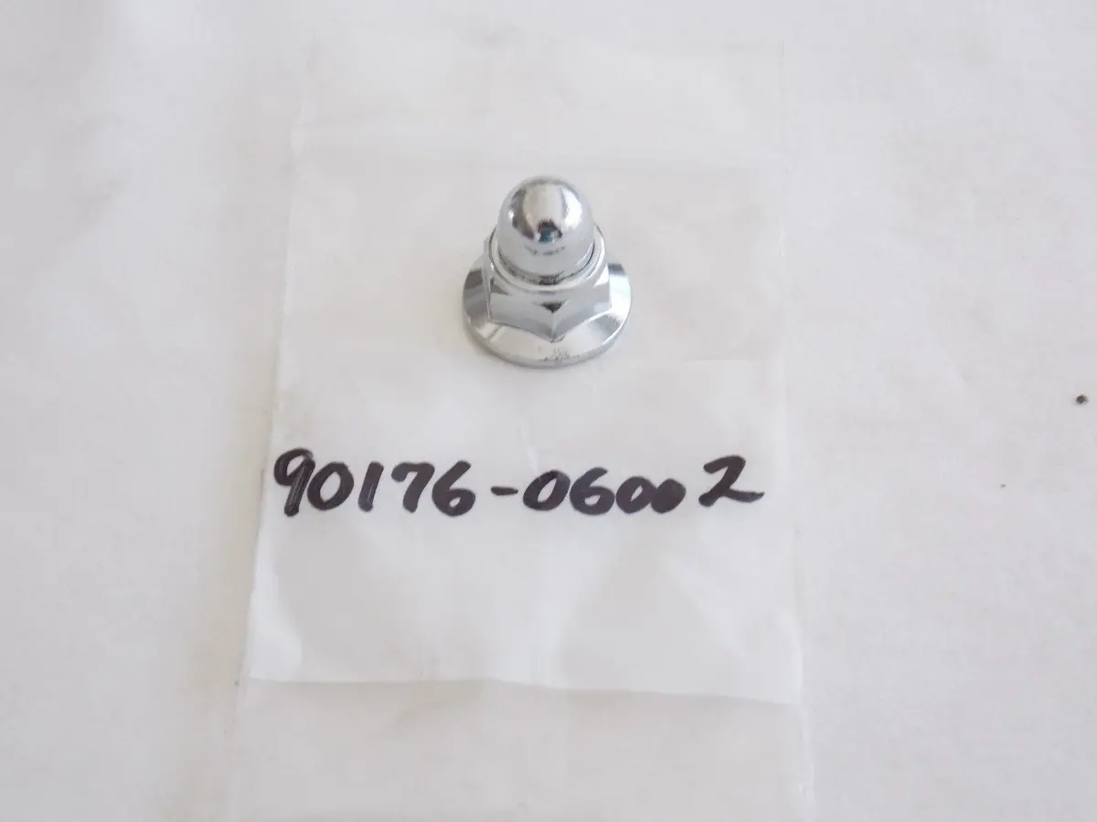 Nos Yamaha  1963-1976 Crown Nut G1/6 Yj1/2 Jt1 Gt80 Rd60  90176-06002 1