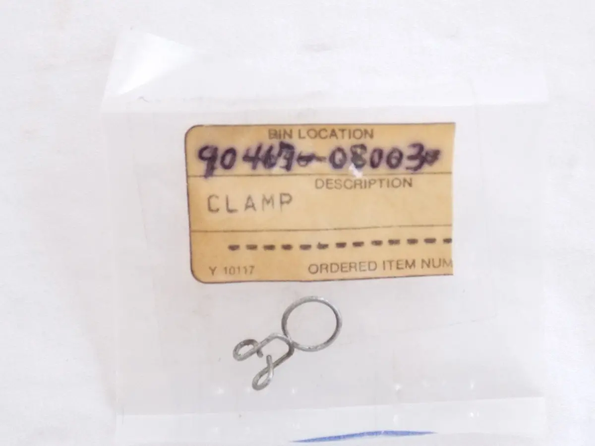 Nos Yamaha 1969-2014 Scissor Clip Cs3 Xsty350 Tz350 Ht1 Dt1 Rd200 90467-08003 1
