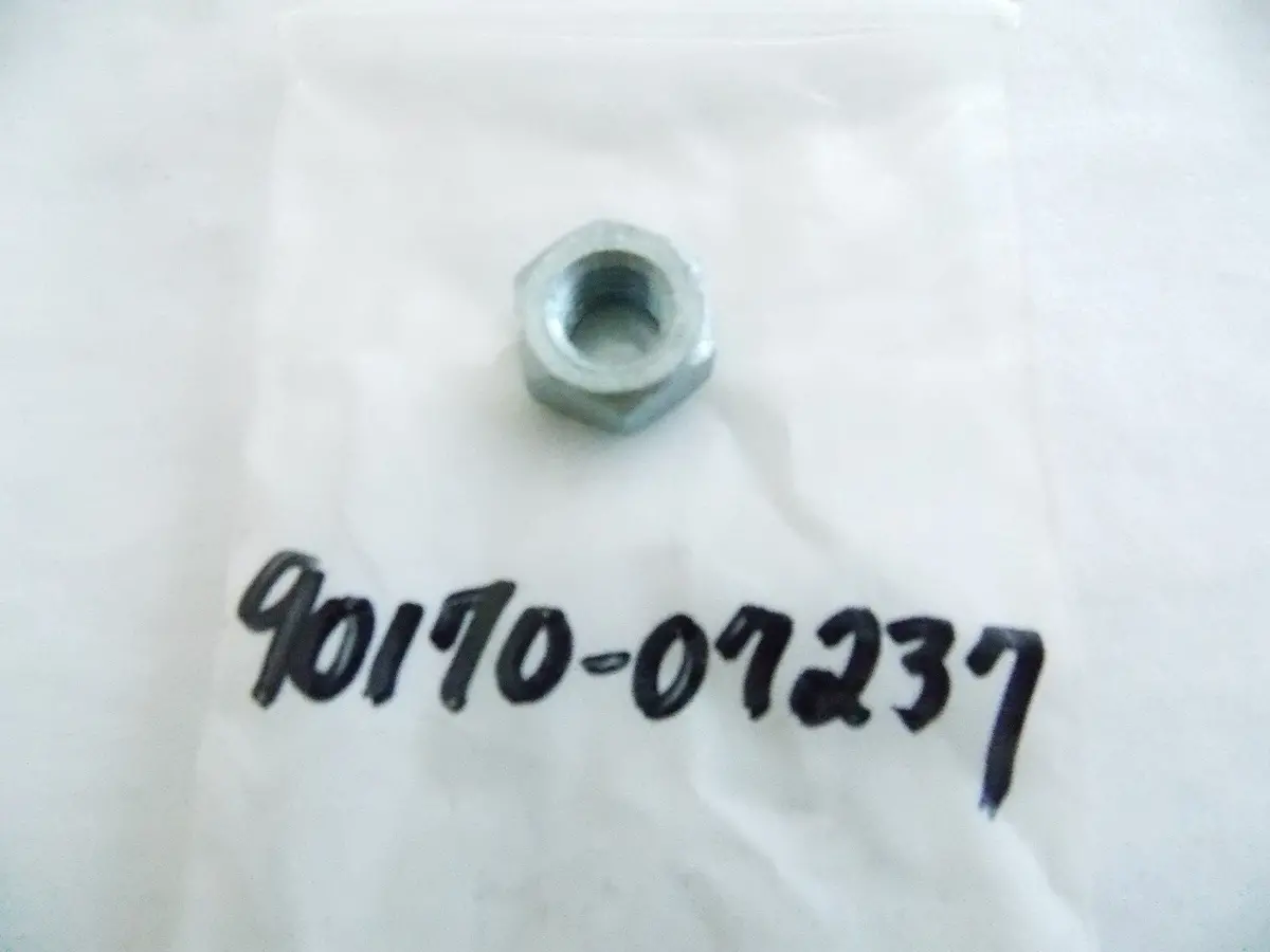 Nos Yamaha 1980 Hexagon Nut (2)  Yz80   90170-07237 1