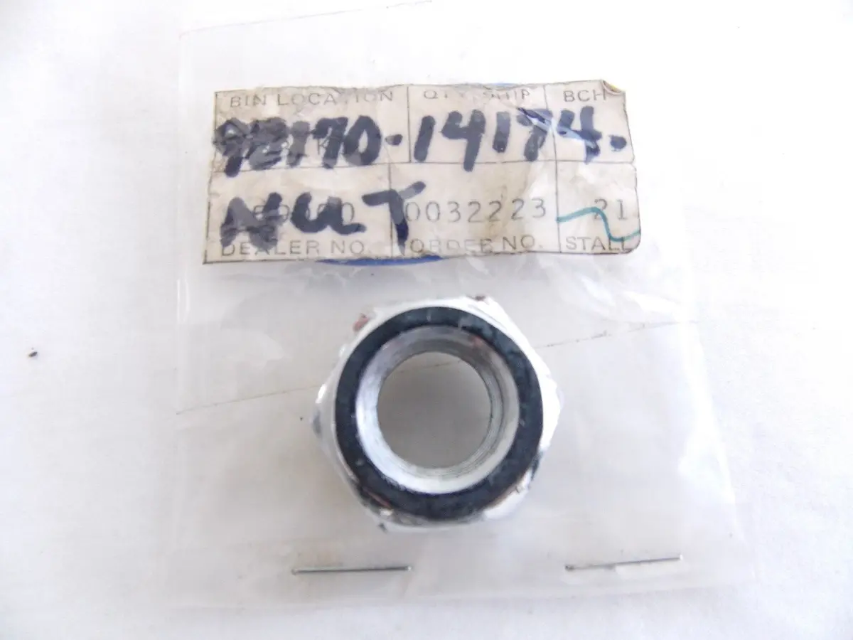 Nos Yamaha Aftermarket 1976-1984 Rear Arm Nut Rd400 Xs400/650   90170-14174 1
