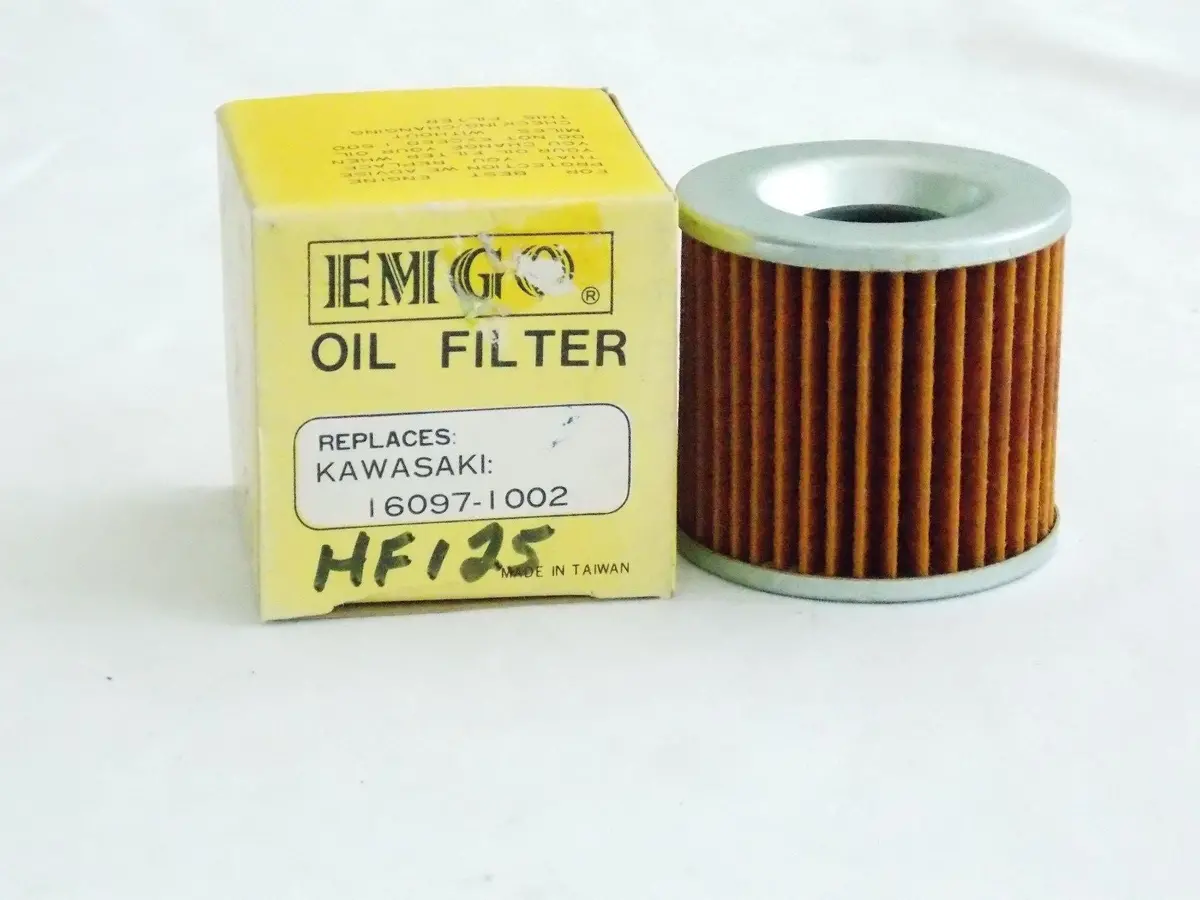 Nos Emco Oil Filter (Hf125) Replaces Kawasaki Kz250 Kz305 1
