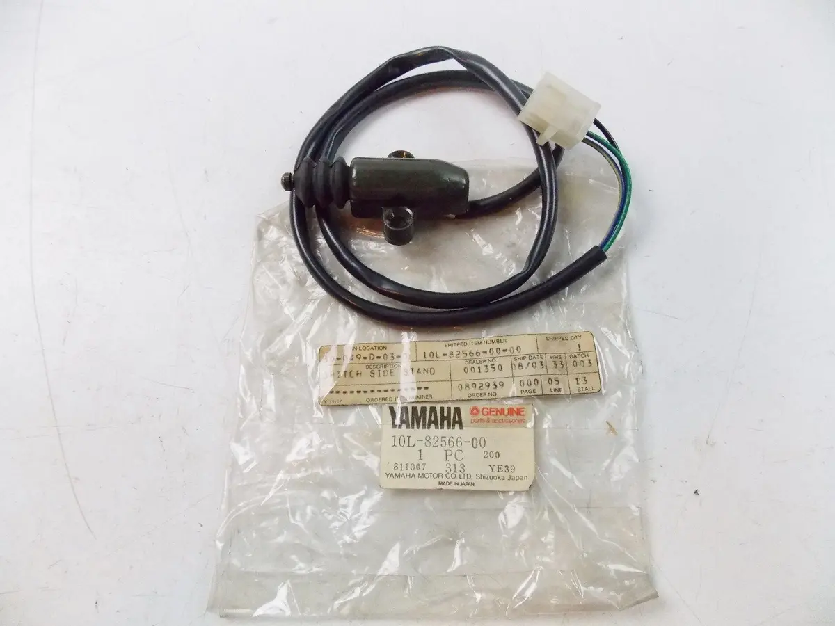 Description: 1 (0Ne) Yamahnos Yamaha 1982 Side Stand Switch Xv920   10L-82566-00 1