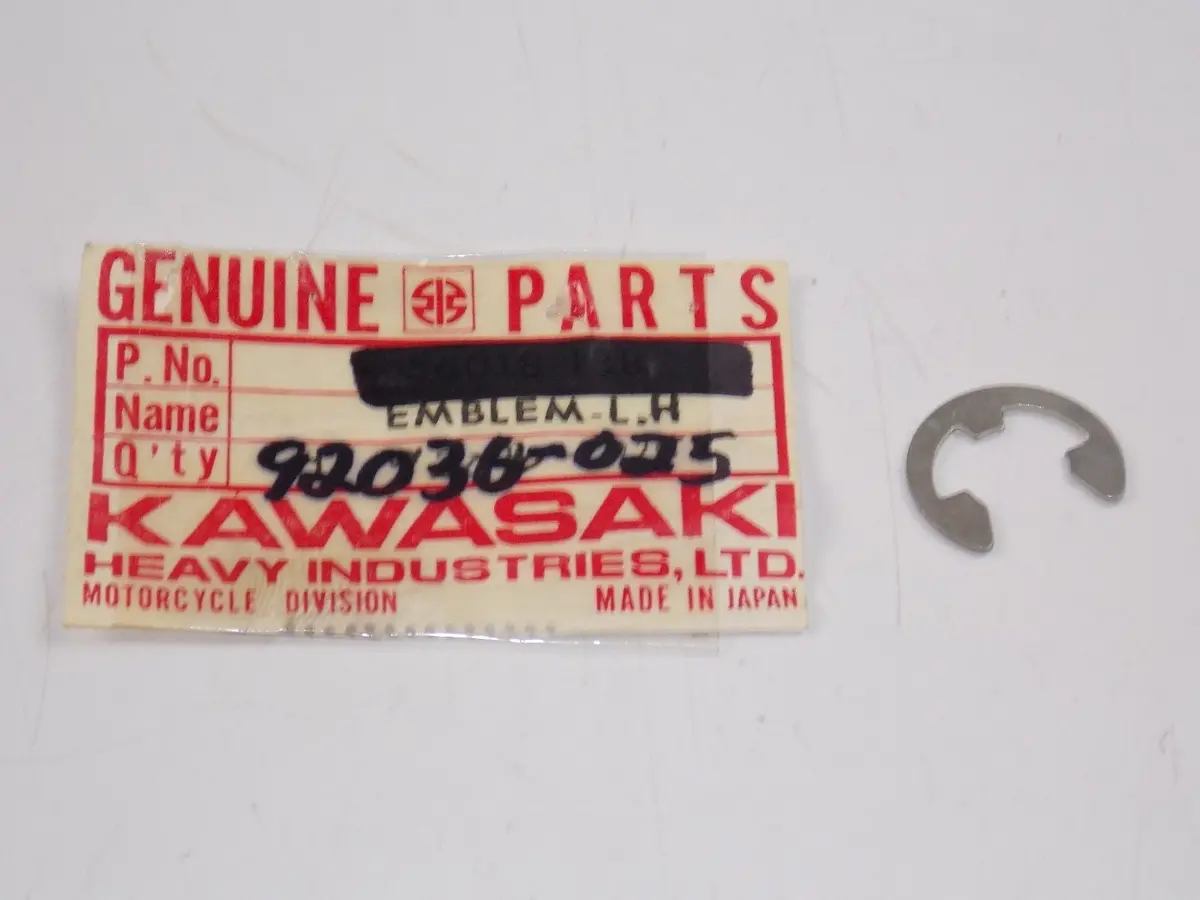 Nos Kawasaki 1974 1975 1976 1977 Kickstarter Circlip (2) Kz400  92036-025 1
