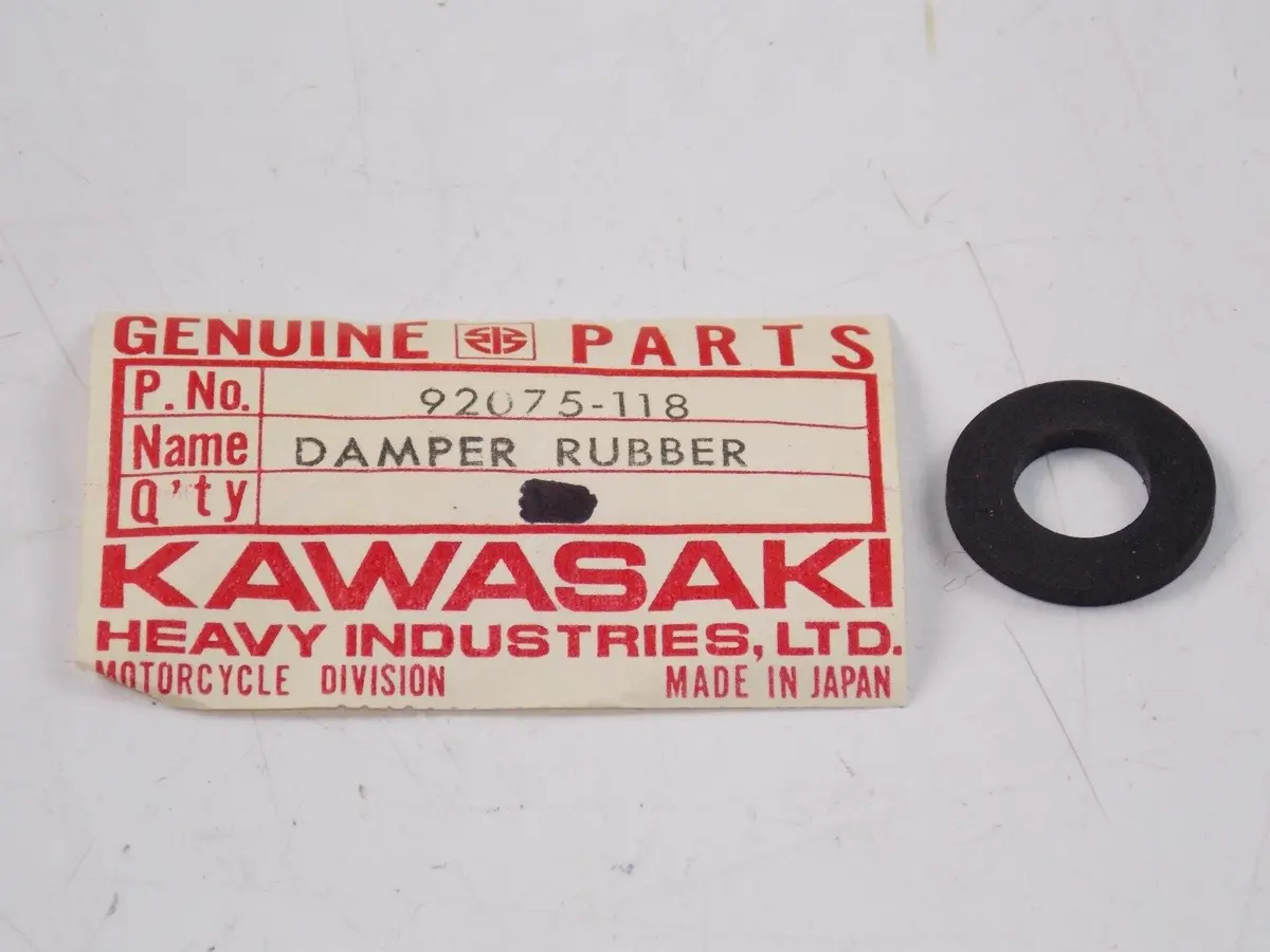 Nos Kawasaki 1969-1982 Rubber Damper H1 Kh500 Kx400 Kx250 92075-118 1