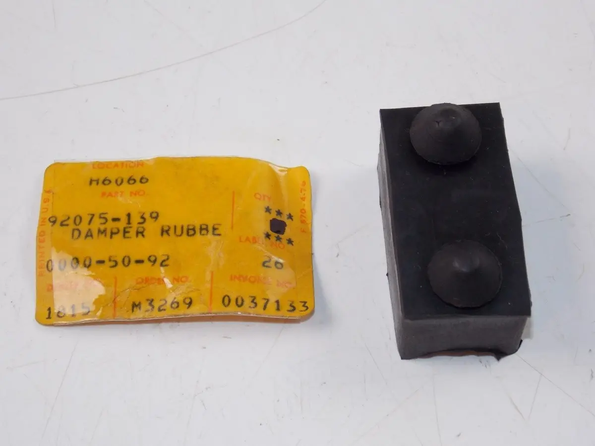 Nos Kawasaki 1969-1983 Rubber Damper Seat H1/2 Z1 Kz400/750/1000  92075-139 1