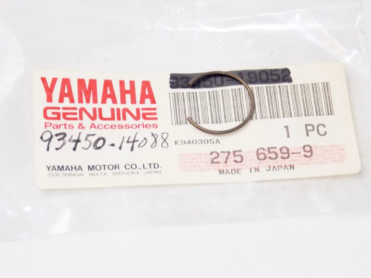 Nos Yamaha 1985-2016 Cankshaft Piston Circlip Inner 93450-14088 1