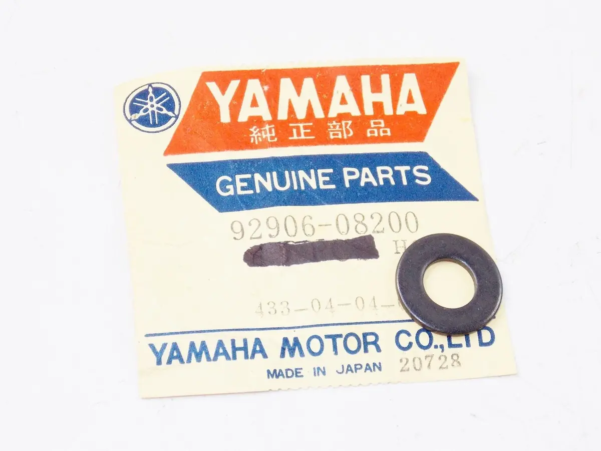 Nos Yamaha 1969-1994 Yt3600m Tx750a Rd125c Xt550 Qty 8 Washer (6Tc) 92906-08200 1