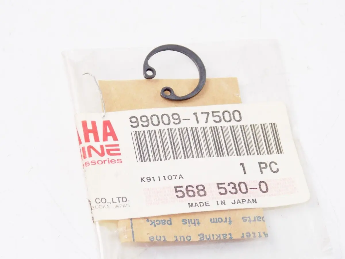 Nos Yamaha 1977-2014 Ytm225dxk Badger Raptor 80 Circlip (55X) 99009-17500 1