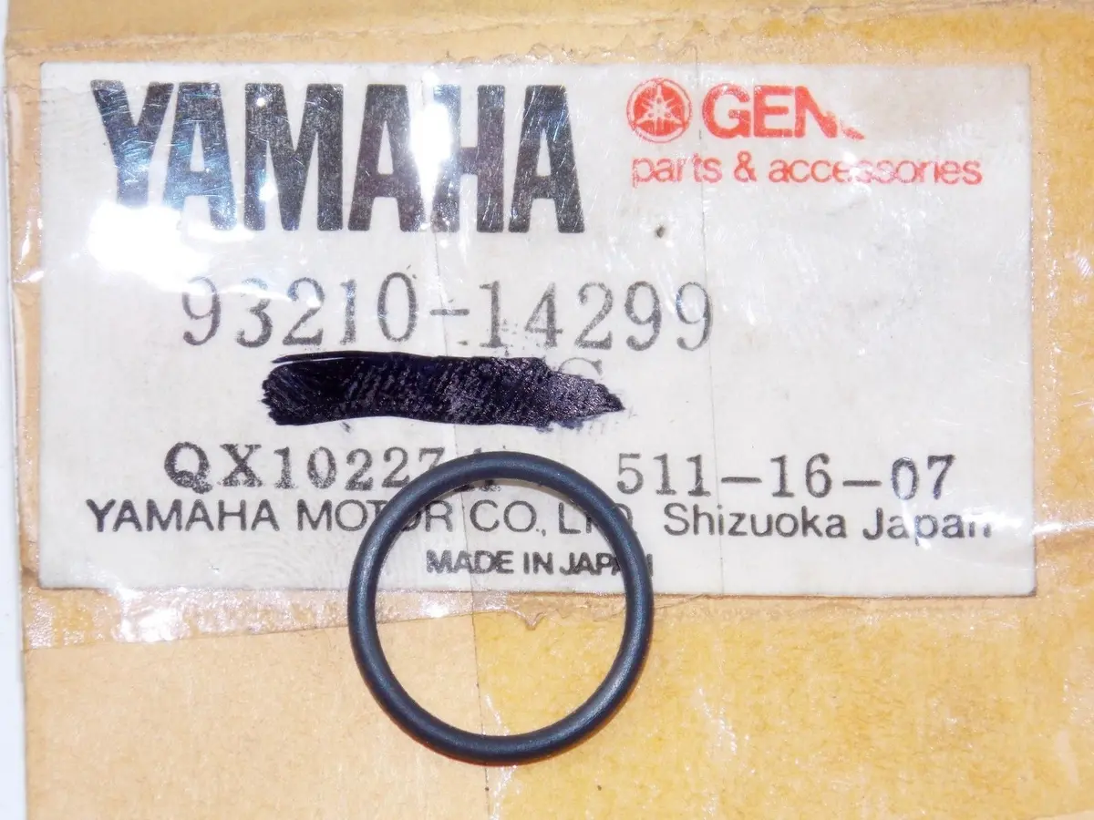 Nos Yamaha 1976-2014 Bruin Wolverine Grizzly 350 Tt500g O-Ring 93210-14299 1