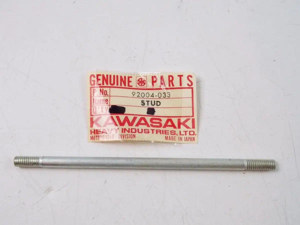 Nos Kawasaki 1971-1980 Stud Mt1 Kv75  92004-033 1