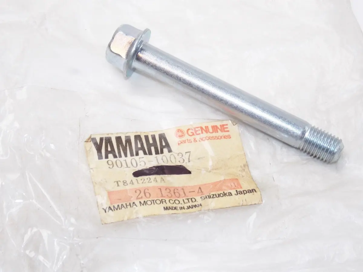 Nos Yamaha 1974-1997 Yz125d Dt100c Dt125e Bolt Washer Based 90105-10037 1