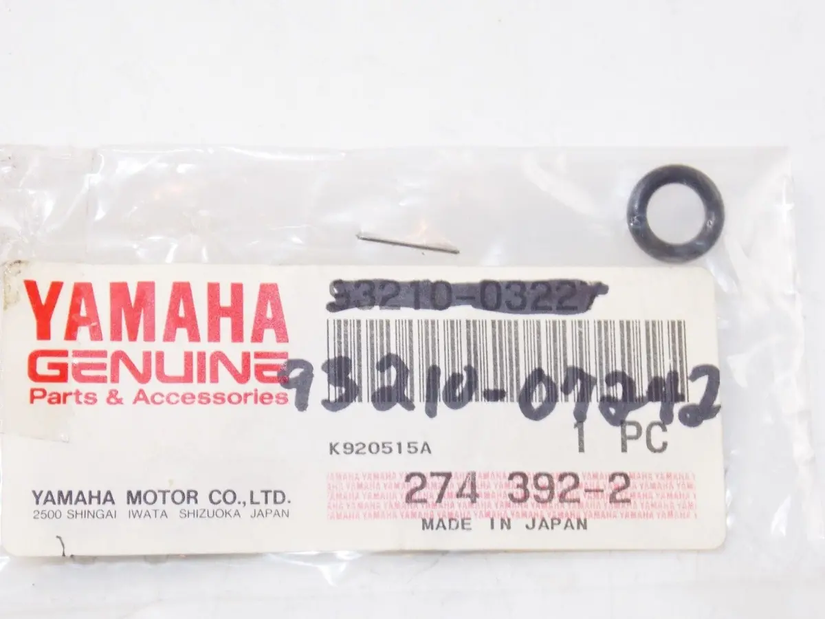Nos Yamaha 1973-1982 Tx750 Xs360c Xs400 Xs400 Xs400sj O-Ring 93210-07242 1