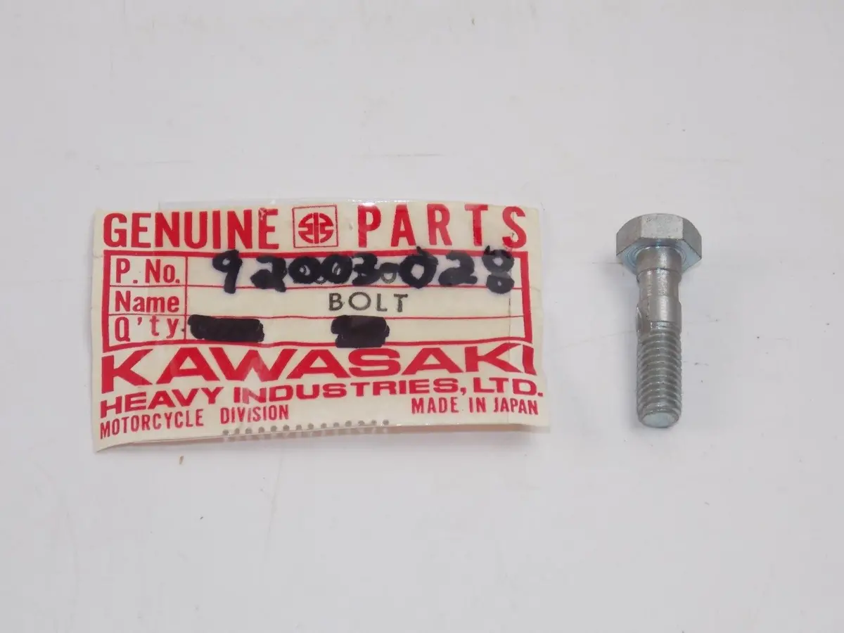 Nos Kawasaki 1966-1971 Hex Head Bolt 6X24 A1 A7  92003-028 1