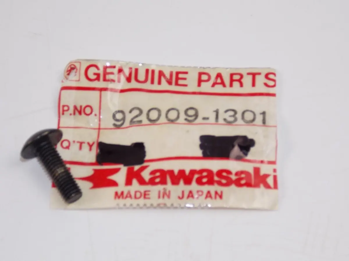 Nos Kawasaki 1984-1992 Screw 5X16 Kl650 Zx600/750/900  92009-1301 1