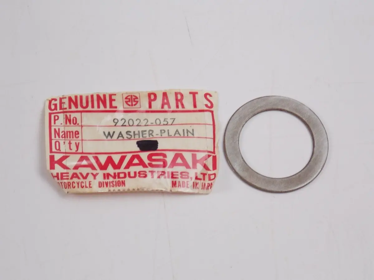 Nos Kawasaki 1969-2004 Plain Washer G3/4/5 Kd80 Kv100 Km100 Ke100  92022-057 1