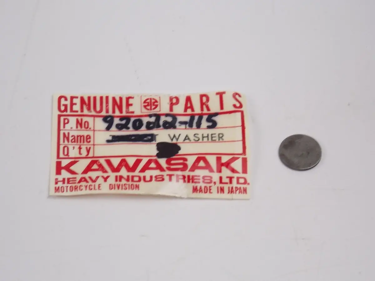 Nos Kawasaki 1969-2001 Thrust Washer Ke100 Kd80 Km100 Kv100 Mc1  92022-115 1