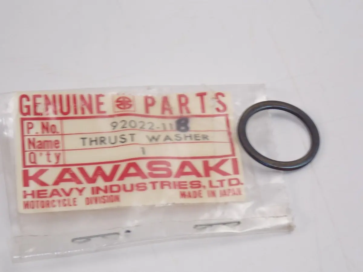 Nos Kawasaki 1969-2004 Thrust Washer G3/4/5 Ksf250 Klx300 Kl250  92022-118 1